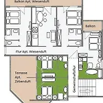 Haus Wiesenblick Apartamento *